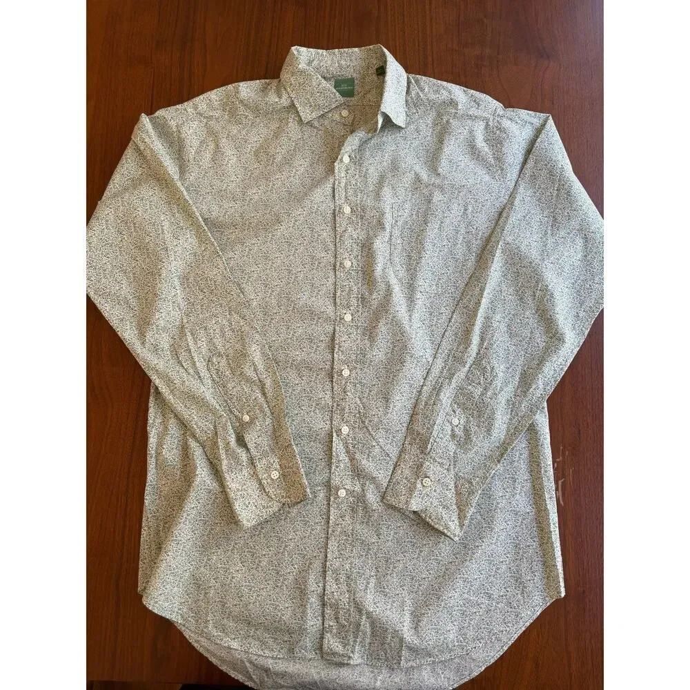 Sid Mashburn Men's Floral Ditsy Print Cotton Button-Down Shirt